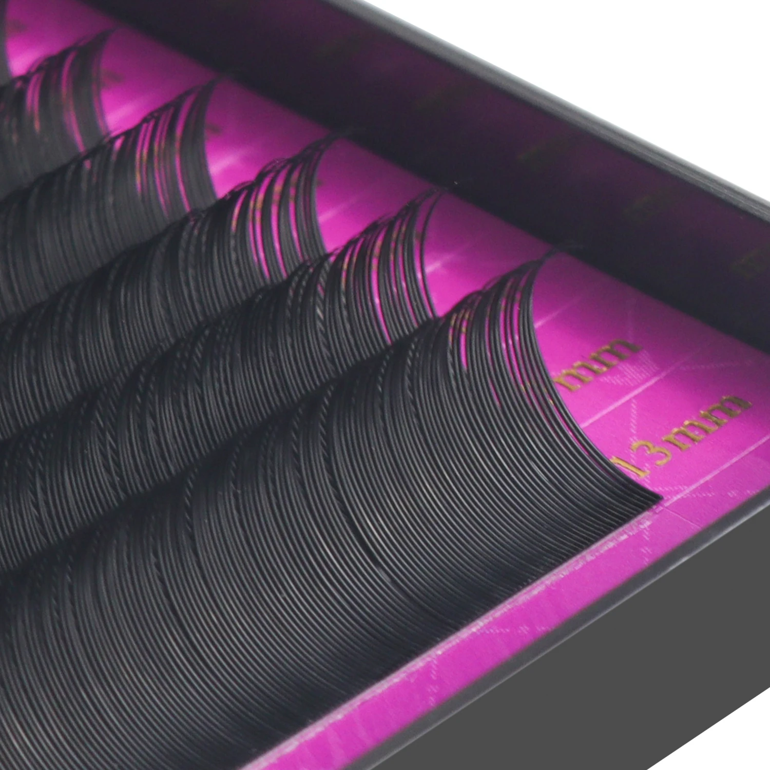 Eyelash Extension Human Hair - GLAMLASH Toptan Satış, 16 Sıralı, Yüksek