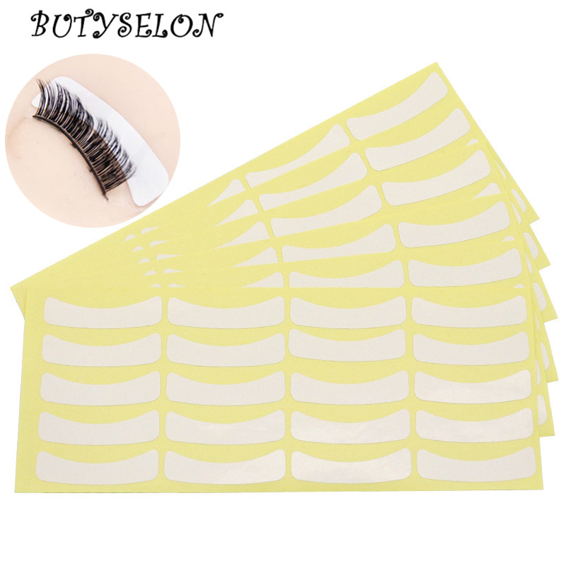 100 çift kirpik uzatma kağıdı  - Eyelash Extension For Asian Eyes incelemesi ve fiyatı