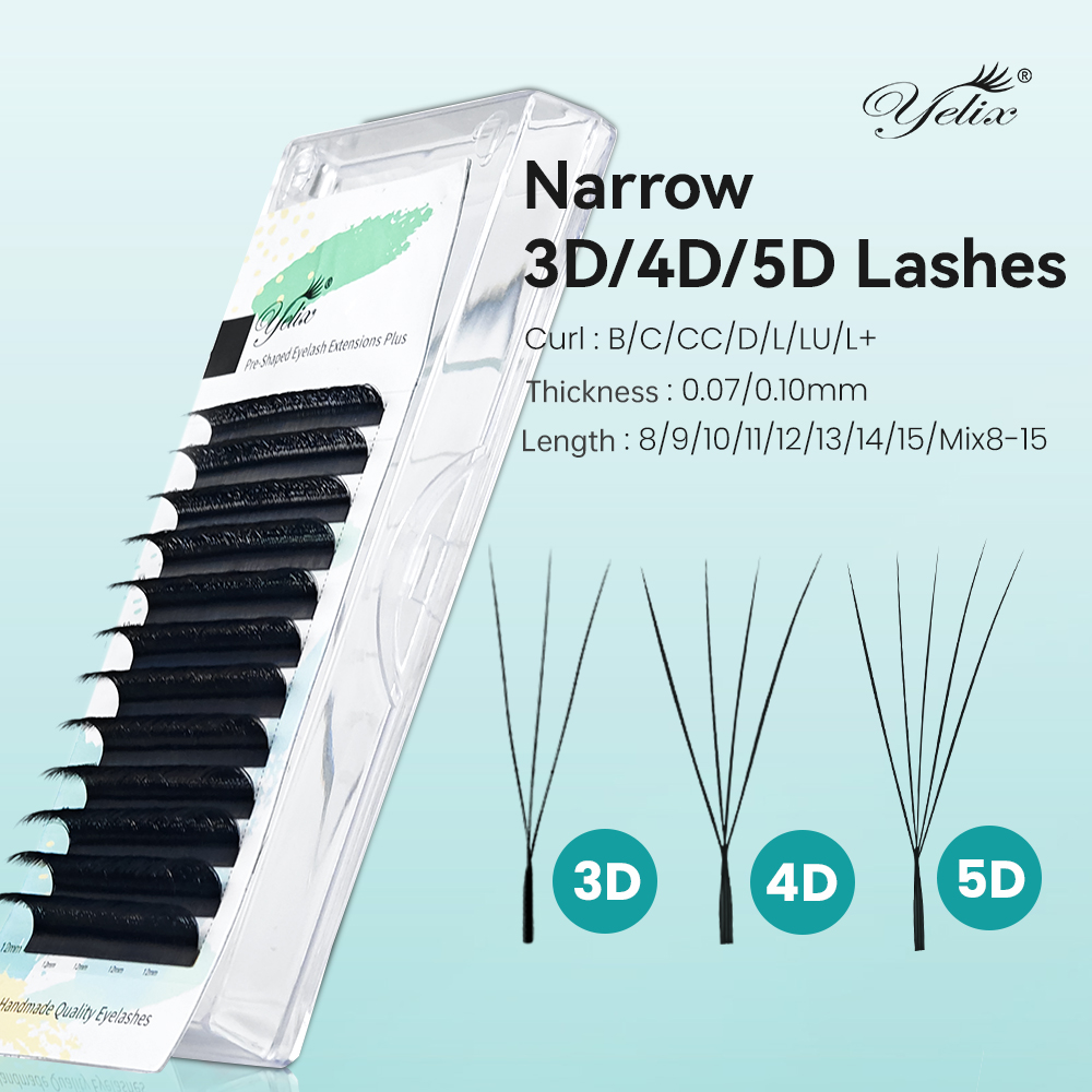 Yelix Dar 3D 4D 5D W Önceden H - Eyelash Extension For Asian Eyes incelemesi ve fiyatı