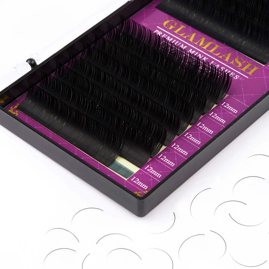 GLAMLASH Toptan Satış, 16 Sıra - Eyelash Extension Human Hair incelemesi ve fiyatı